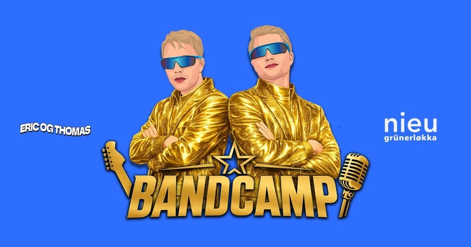 Bandcamp med Eric og Thomas