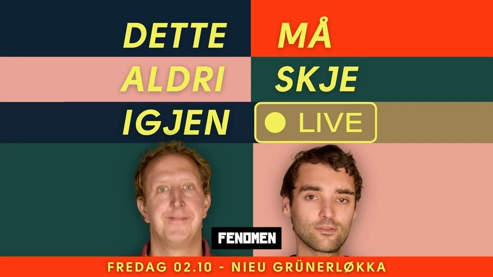 Dette må aldri skje igjen LIVE: Norges flaueste øyeblikk