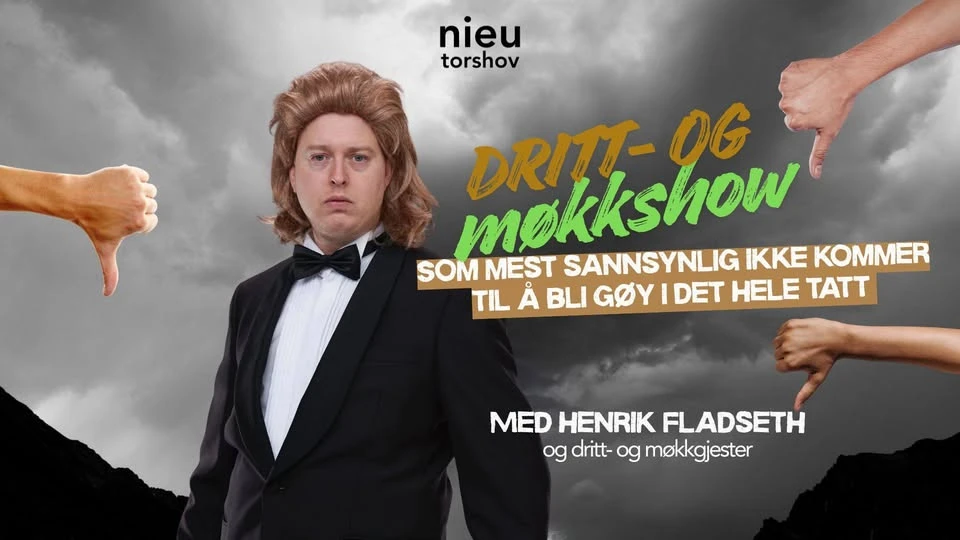 Dritt- og møkkshow med Henrik Fladseth