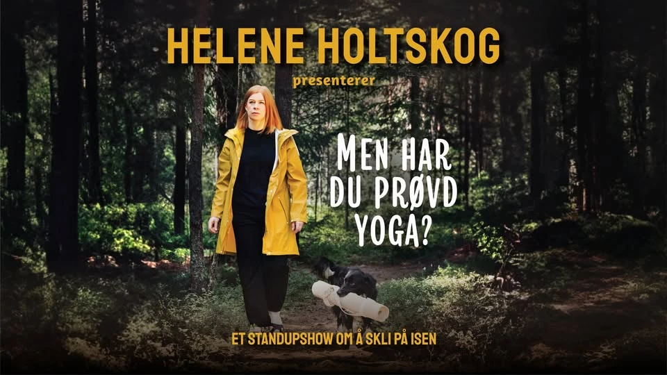 "Men har du prøvd yoga?" - Et standupshow om å skli på isen