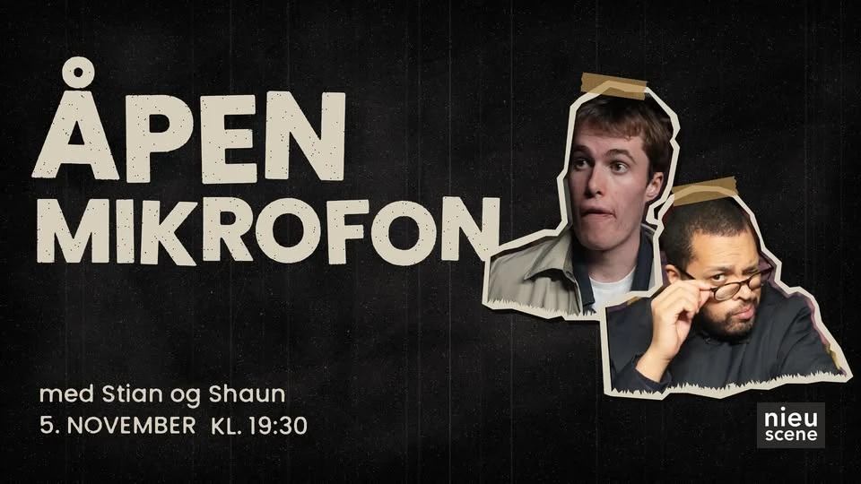 Åpen mikrofon med Stian og Shaun