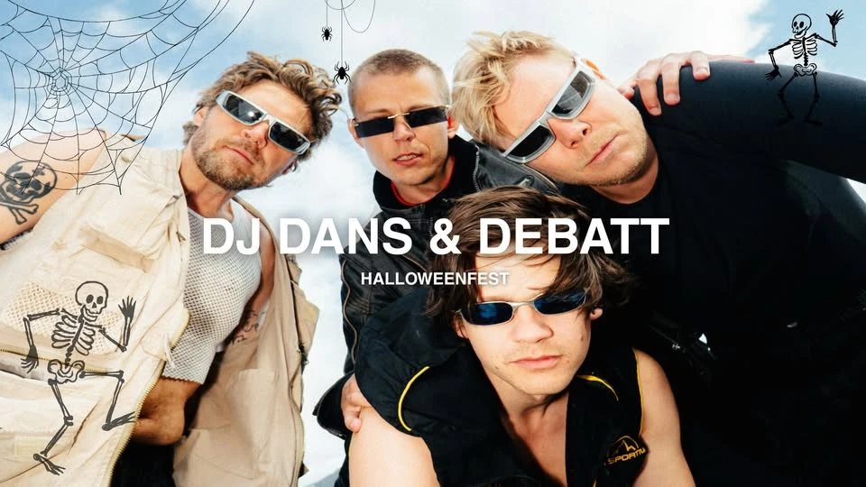 Halloweenfest: DJ Dans & Debatt